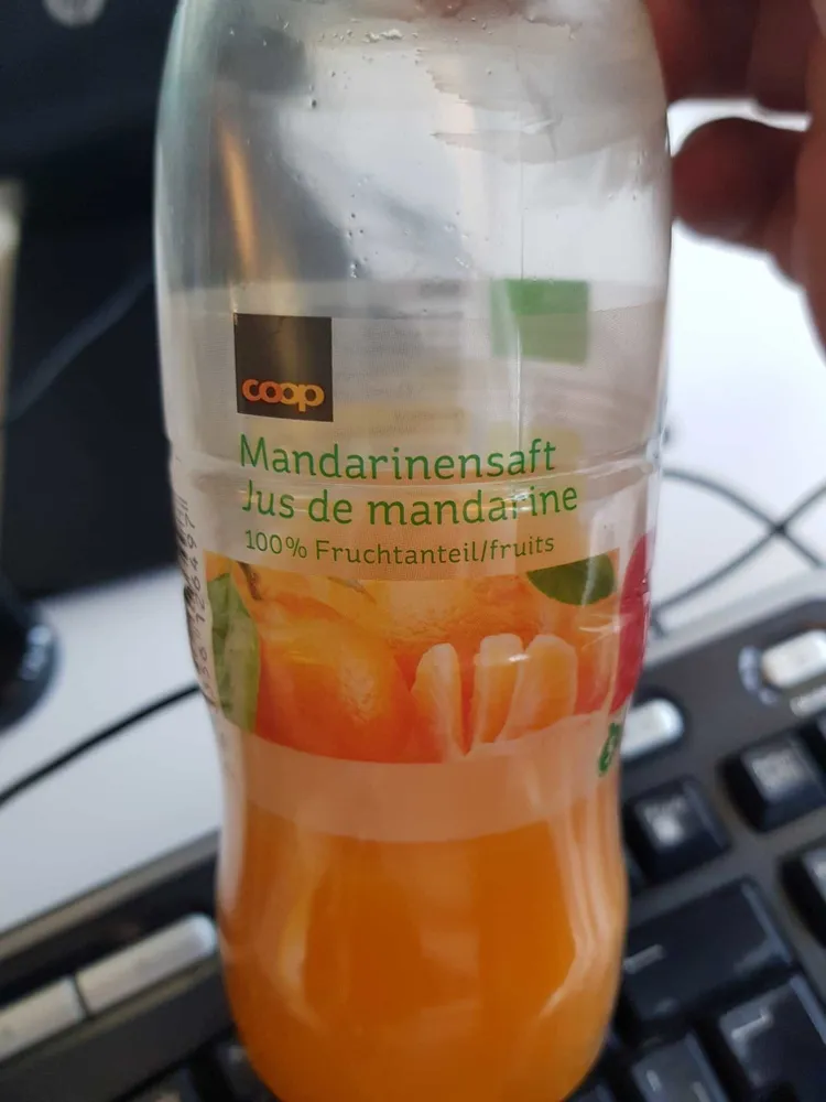 Jus de mandarine