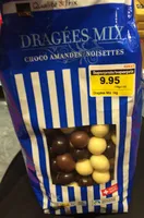 Dragées Mix Choco Amandes Noisettes