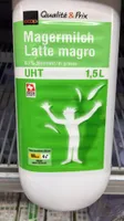 Qualité&Prix : Lait écrémé : 0.1% de matière grasse