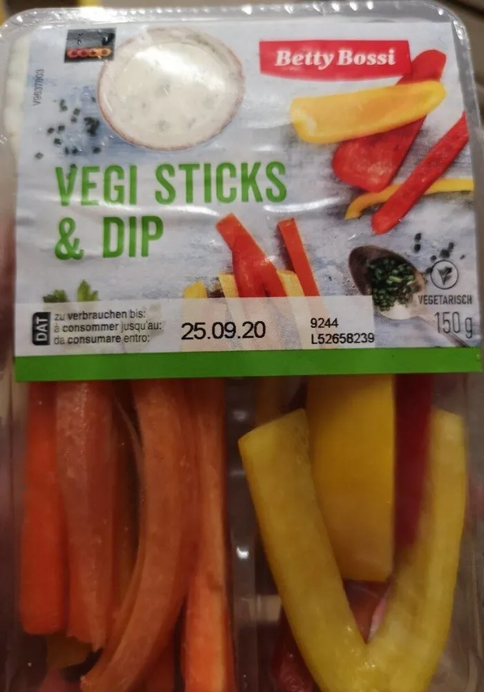 Vegi sticks and dip