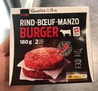 Coop beef burger hot&smokey