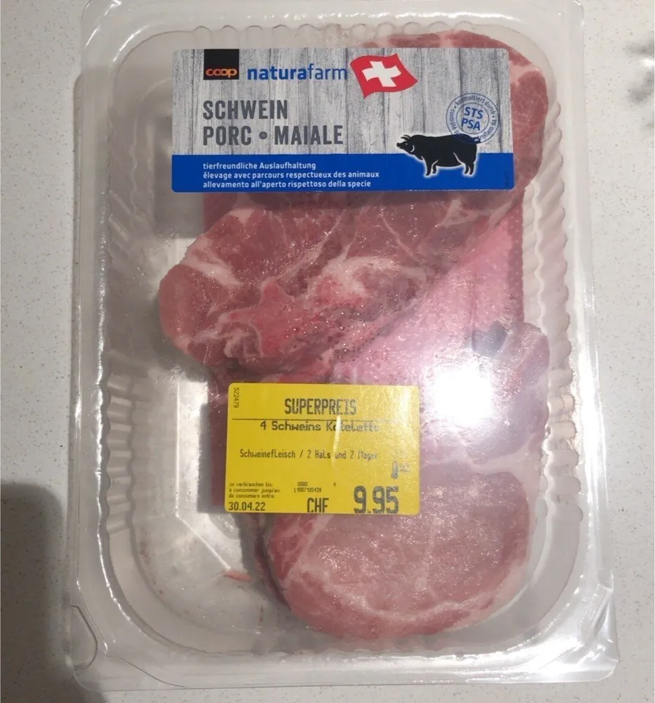 Schweins Koteletts