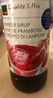 Sirop de framboise