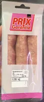 Saucisse à rôtir de porc