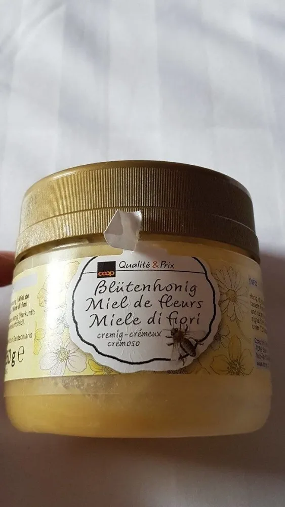 Miel de fleurs crémeux Coop qualité prix