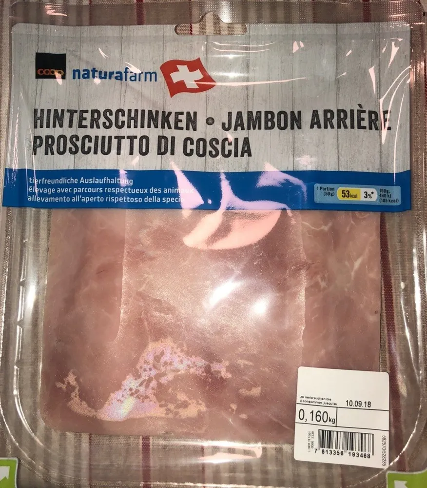 Jambon Arrière