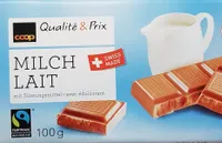 Chocolat Lait Coop