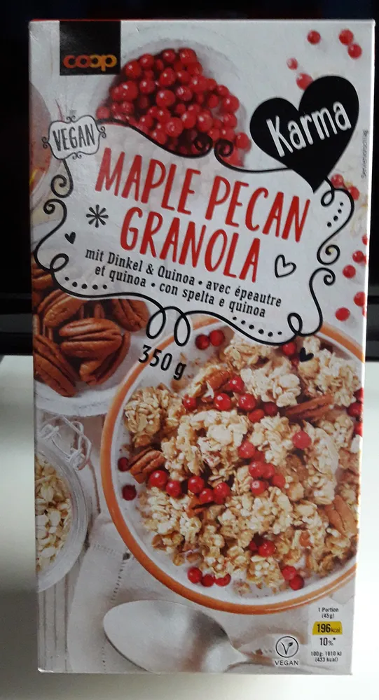 Maple Pecan Granola
