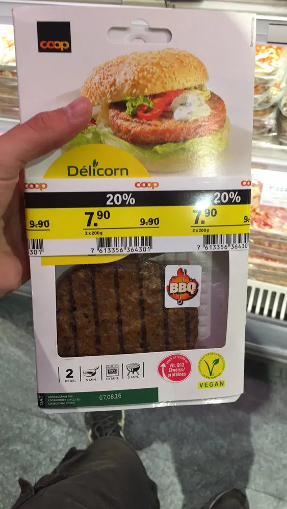 Burger végétalien