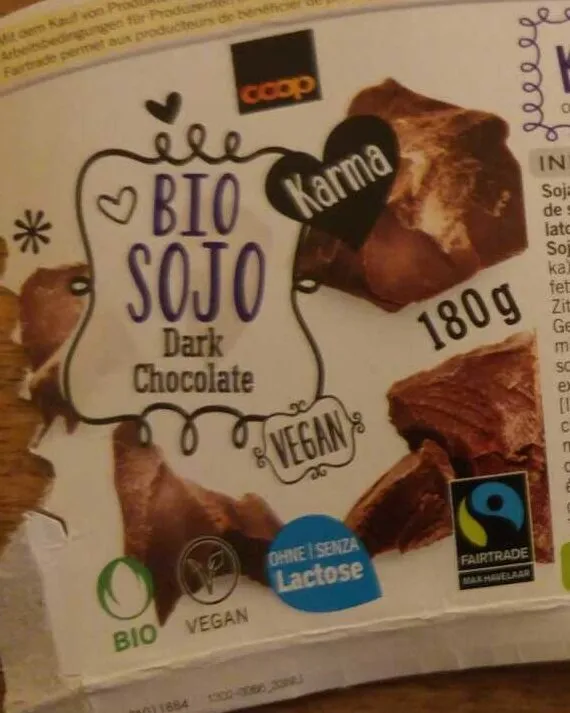 Bio Sojo dark chocolate