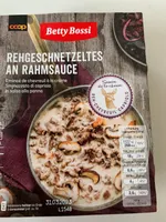 Rehgeschnetzeltes an Rahmsauce