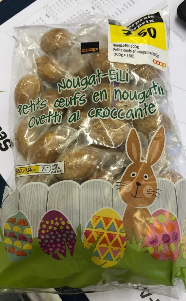 Oeuf nougatine