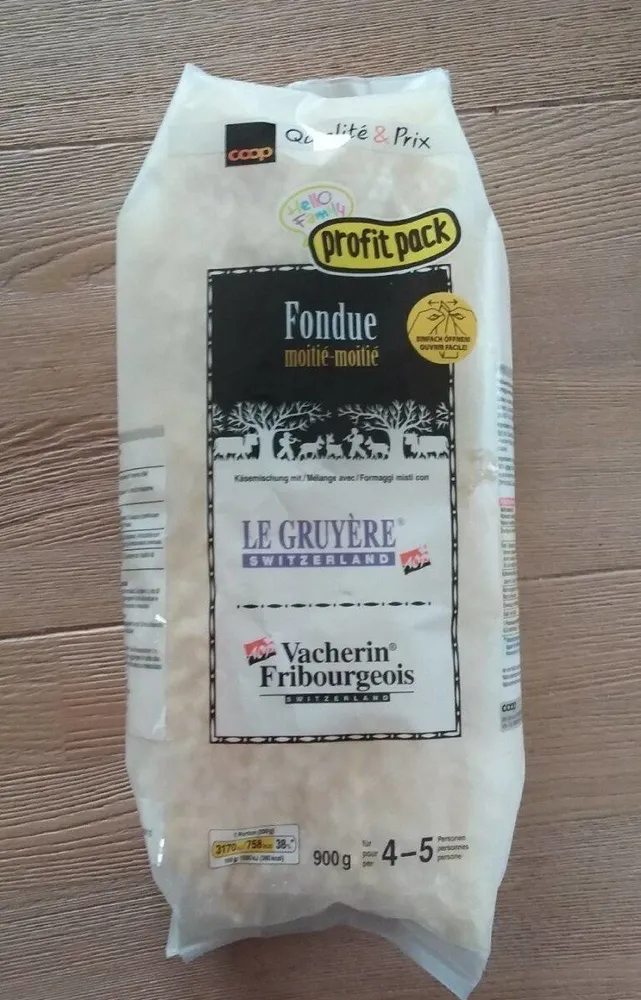 Fondue moitié-moitié