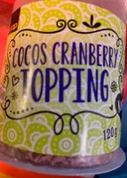 Cocos Cranberry Topping