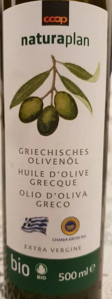 Huile d'olive grecque bio