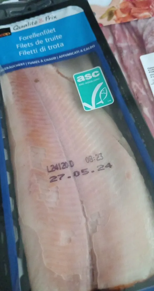 Filets de truite
