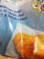 filets de carrelet panés