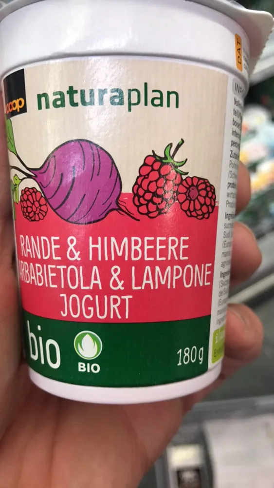 Rande & Himbeere & Barbabietola & Lampone Jogurt