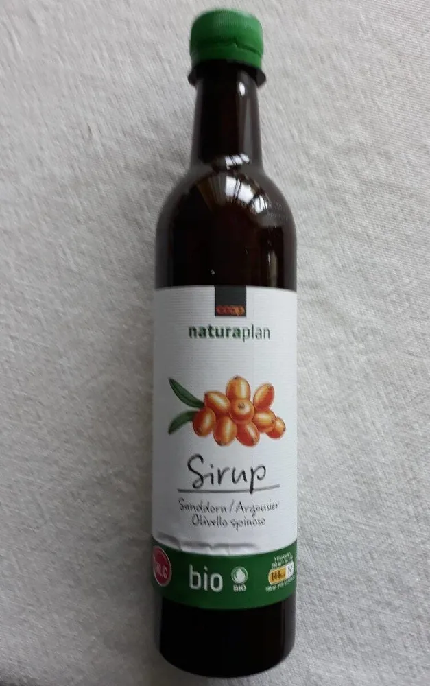 Sirup bio argousier