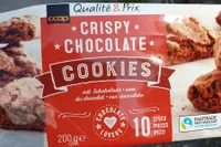 Cookies avec du chocolat