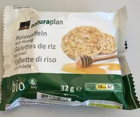 Galettes de riz au miel