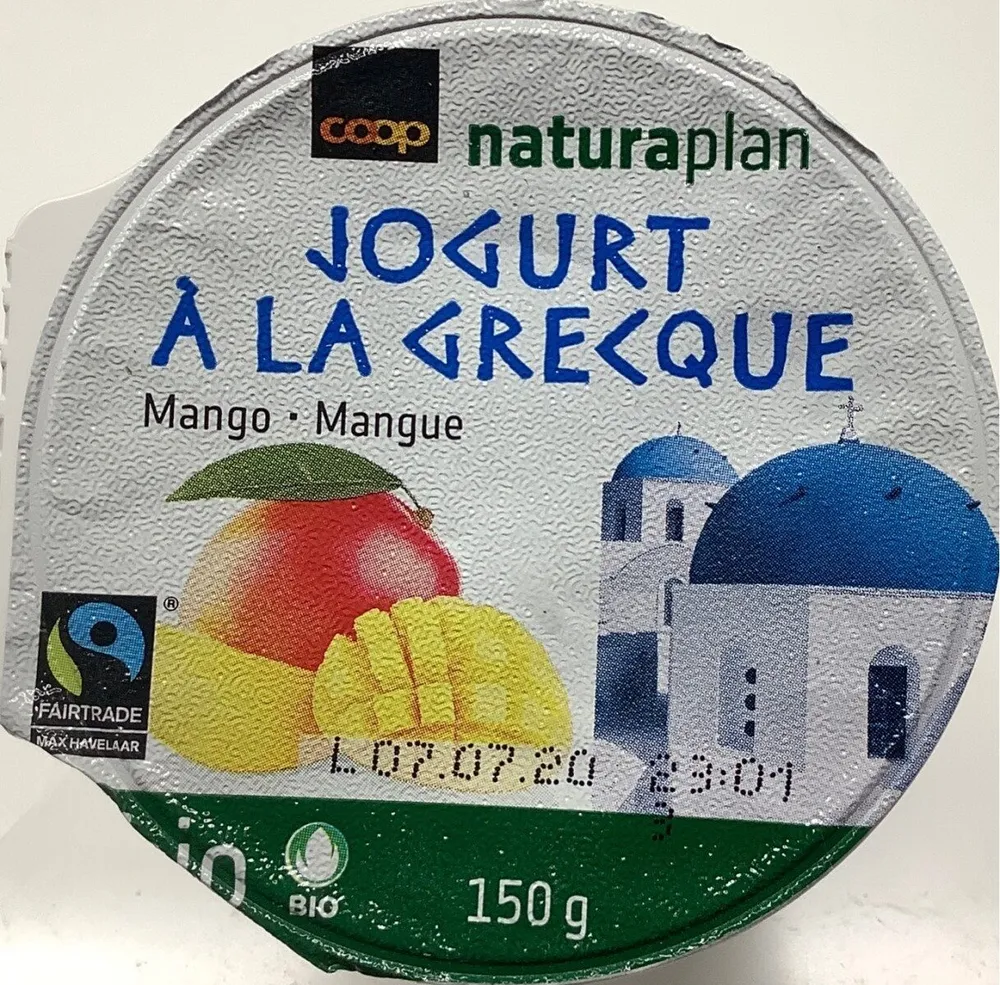 Naturaplan - Yogurt à la grecque Mangue