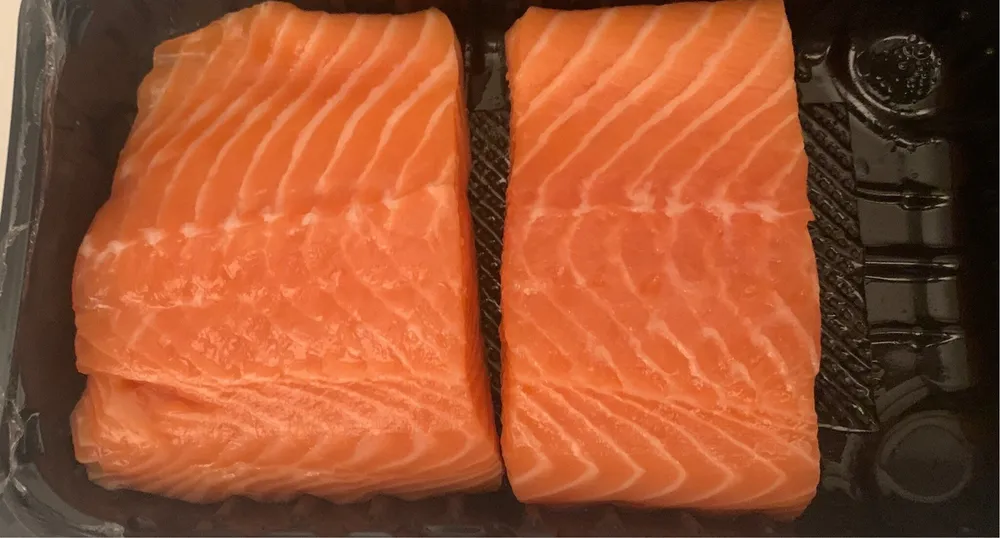 Saumon sans peau