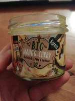 Bio Mango-Curry Pâte à tartiner