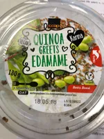 Quinoa greets edamame