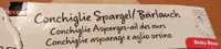 Conchiglie asperges ail des ours