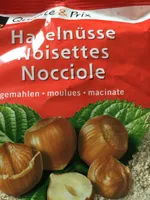 Haselnüsse gemahlen