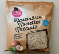 Noisettes moulues