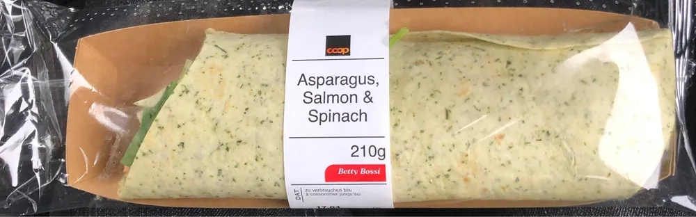 Asparagus, Salmon & Spinach