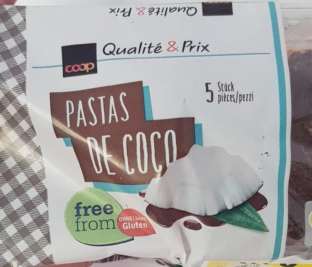 Pastas de coco