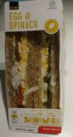 Egg & Spinach Sandwich