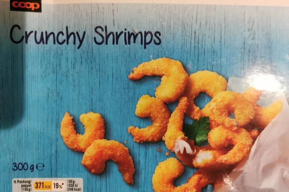 Crunchy shrimp