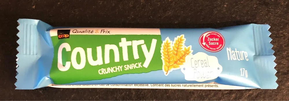 Country crunchy snack nature