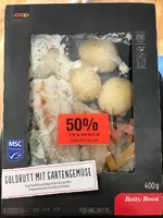 Goldbutt mit gardengemise