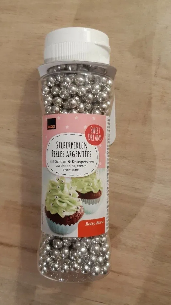 Perles argentées