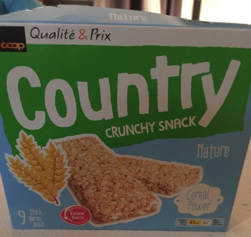 Country crunchy snack