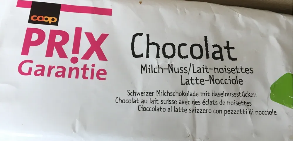 Chocolat prix garantie