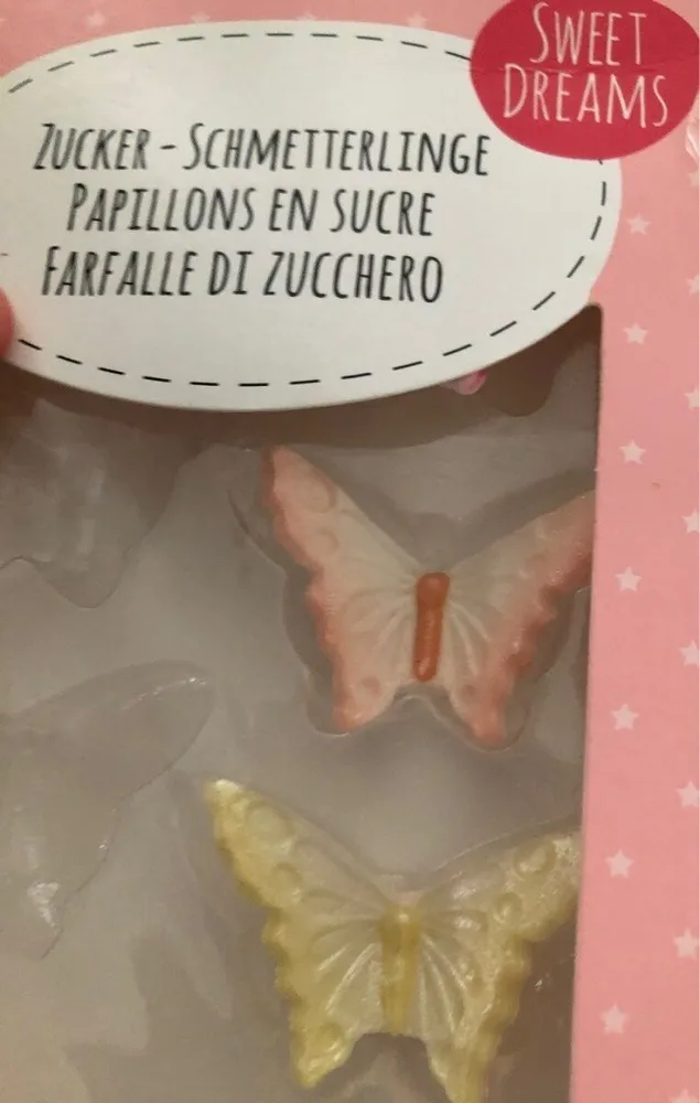 Papillons en sucre
