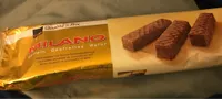 Milano Gaufrettes enrobées de chocolat au lait