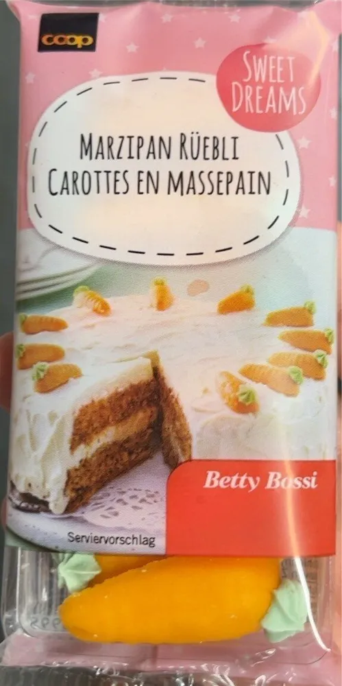 Carottes en massepain