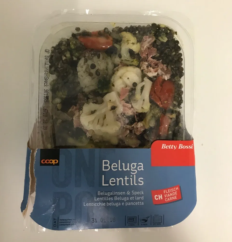 Beluga lentils