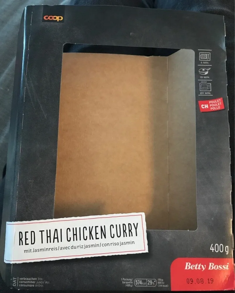Red Thai Chicken Curry