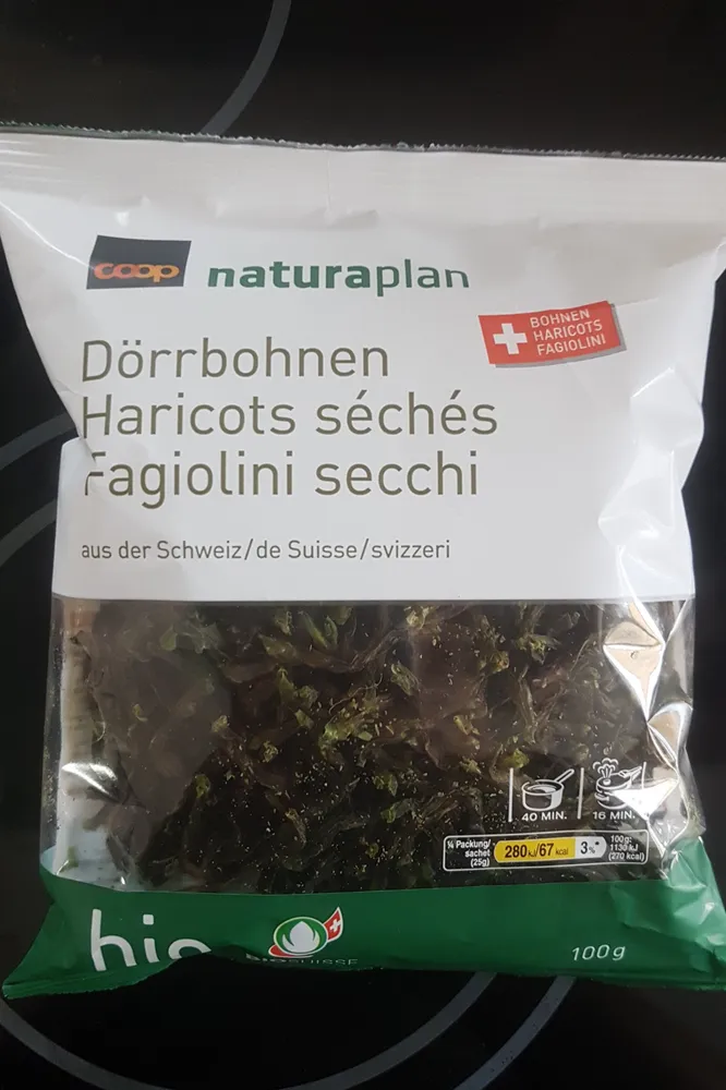 Haricots séchés