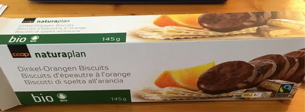 Naturaplan Biscuits d’épeautre à l’orange bio