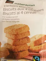 Biscuits aux 4 céréales et à l'huile de palme