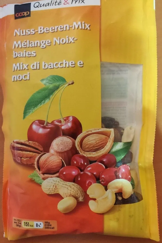 Mélange Noix-baies